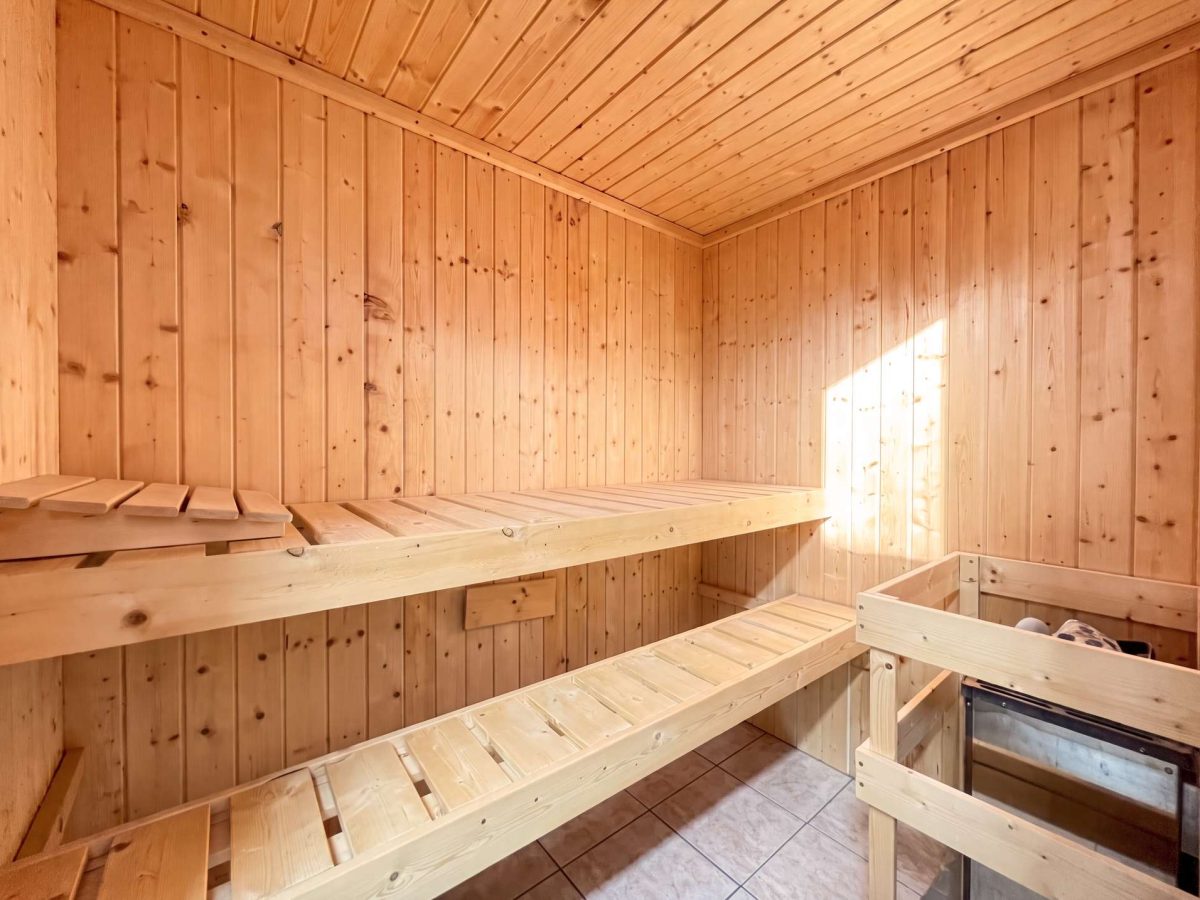 Sauna im Keller