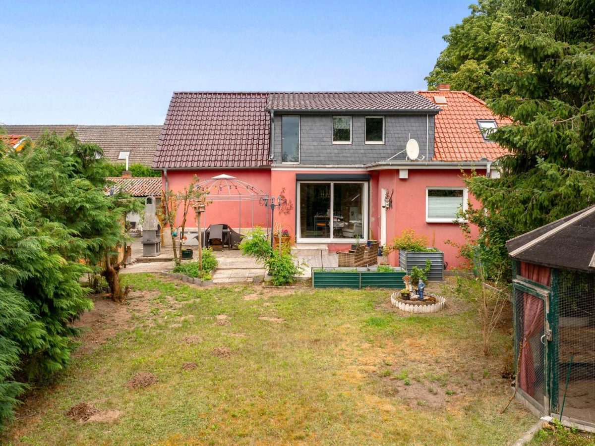 Blick auf Terrasse