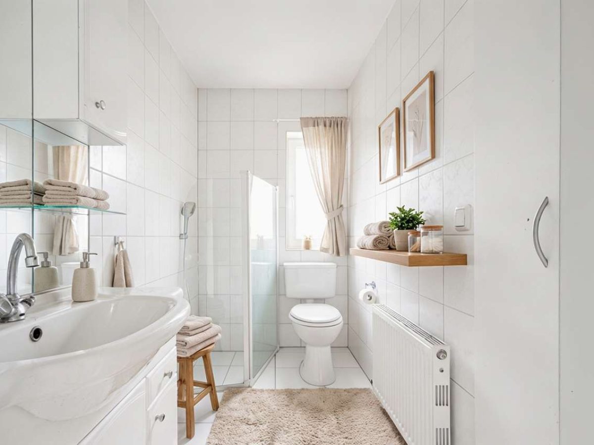 Badezimmer 2 dekoriert