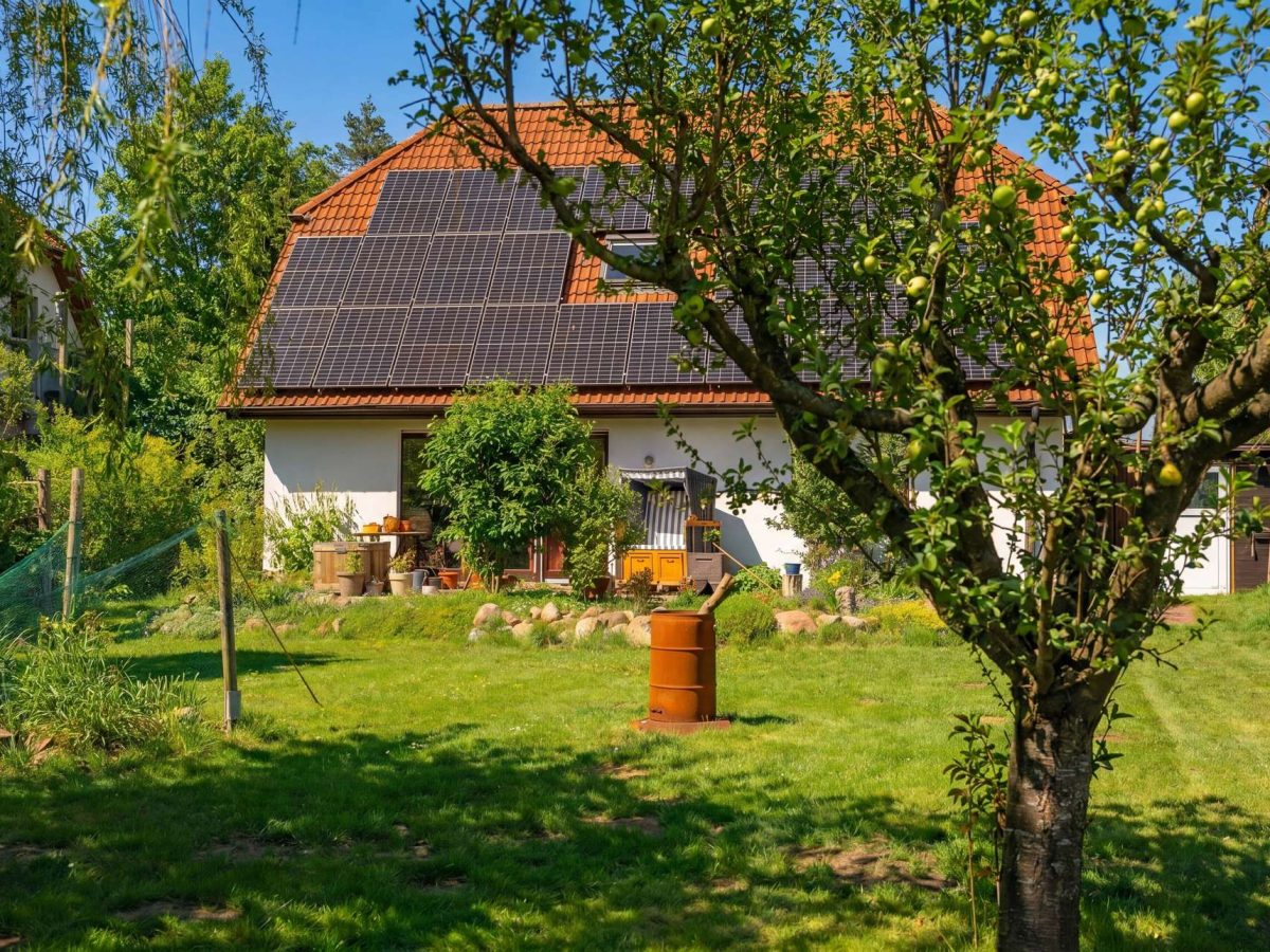 Haus Gartenseite