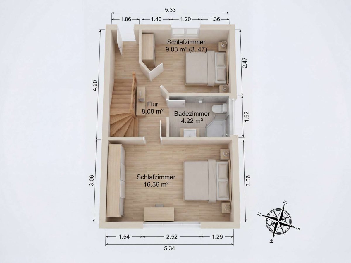 Grundriss OG